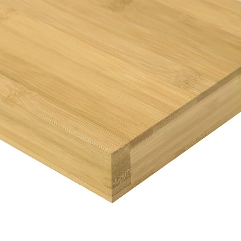 Wall shelf 80x20x4 cm bamboo