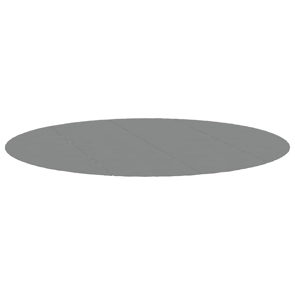 Pool-Bodentuch Hellgrau Ø428 cm Polyester Geotextil