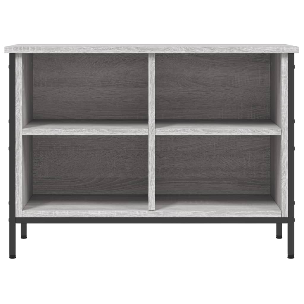 Étagère à chaussures gris Sonoma 69x35x50 cm en bois