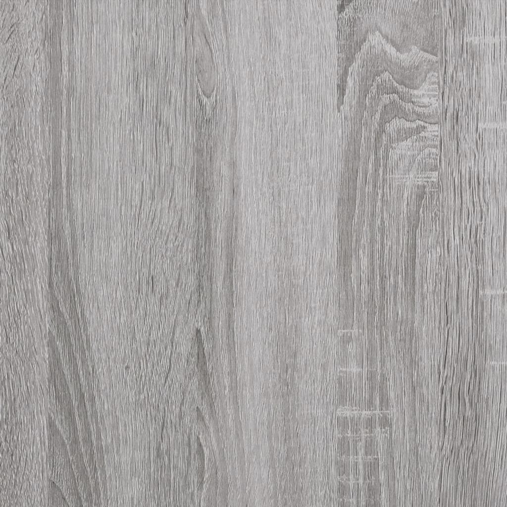 Étagère à chaussures gris Sonoma 69x35x50 cm en bois