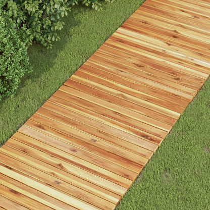 Gartenweg 200x50 cm Massivholz Akazie