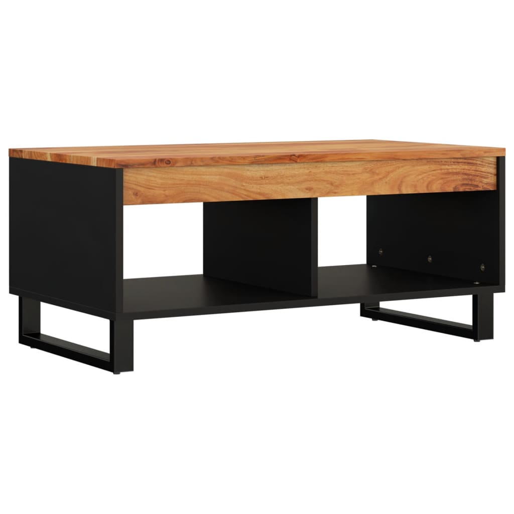 Table basse 90x50x40 cm en bois d'acacia massif