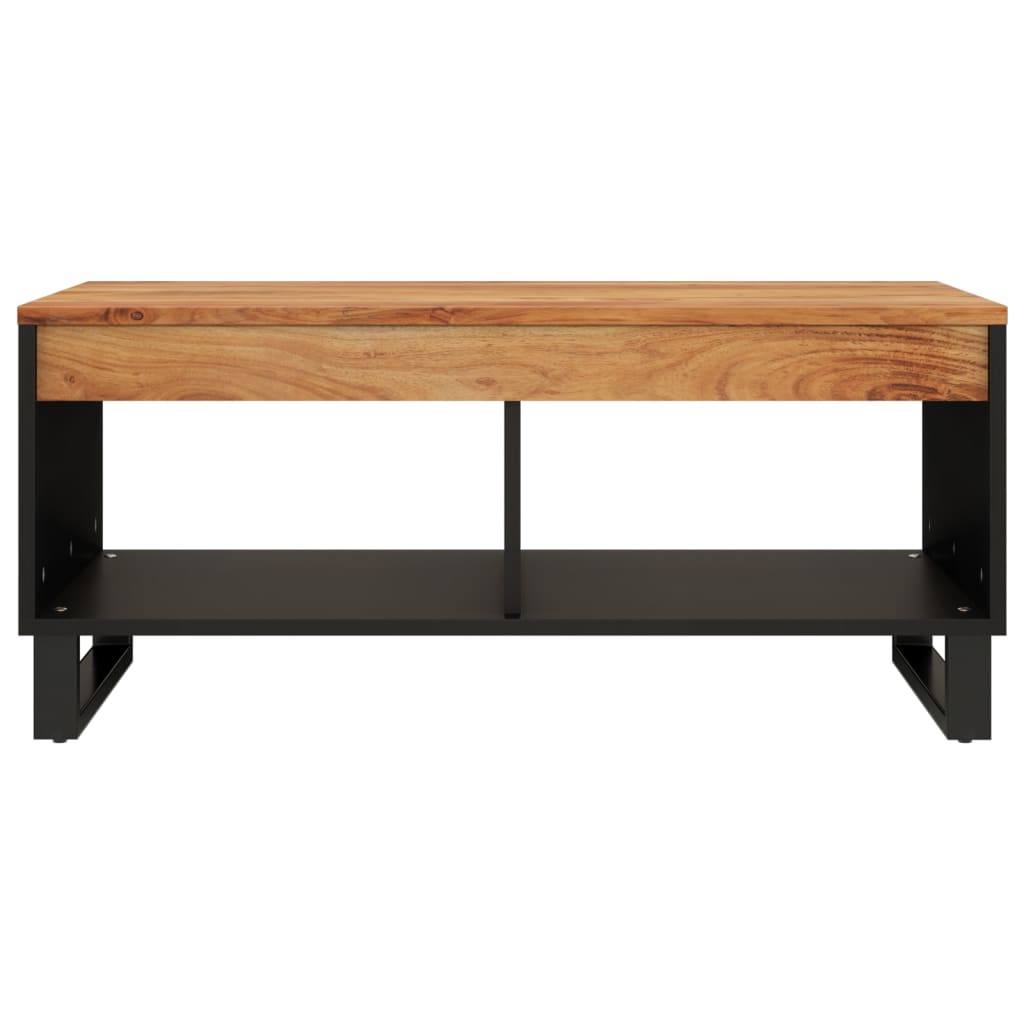 Table basse 90x50x40 cm en bois d'acacia massif