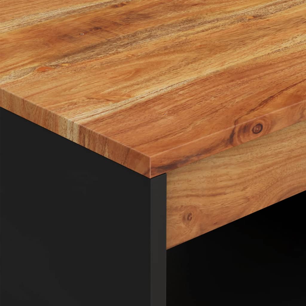 Table basse 90x50x40 cm en bois d'acacia massif
