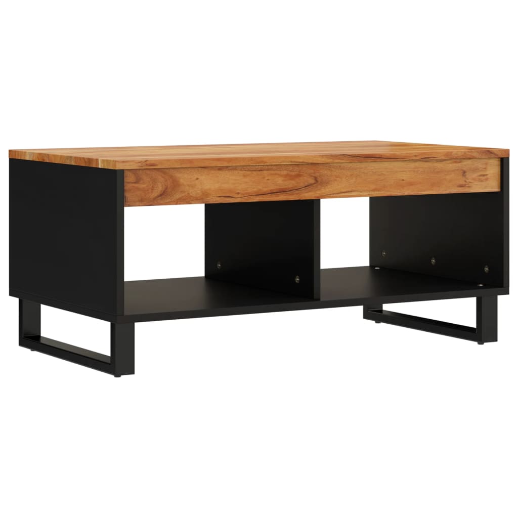 Table basse 90x50x40 cm en bois d'acacia massif