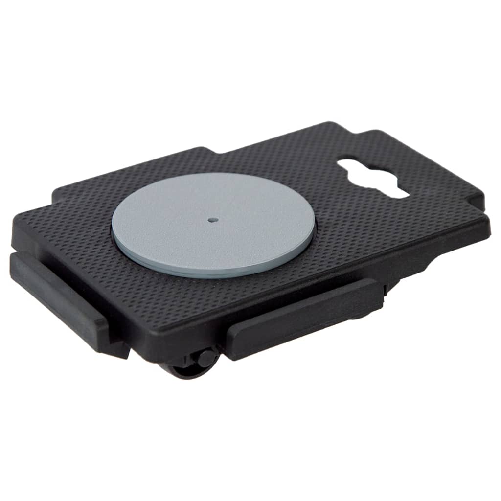 Transportroller mit 8 Rollen 12 Stk Schwarz Polypropylen 150 kg