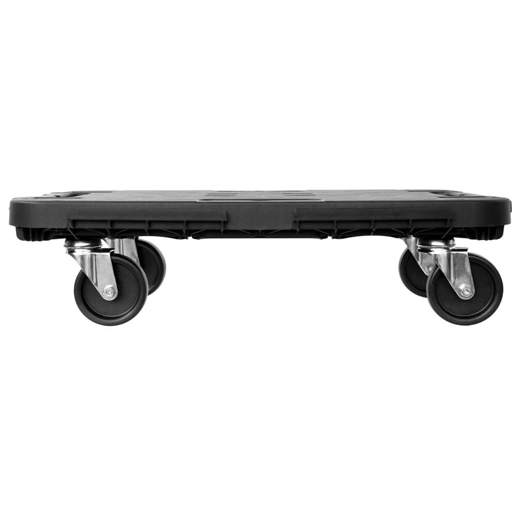Transportroller 2 Stk. Schwarz Polypropylen 300 kg
