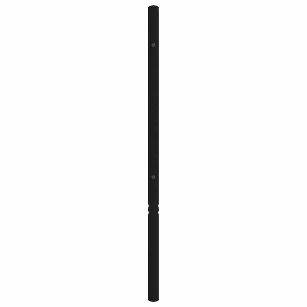 Ersatz-Kopfteil Metall Schwarz 107 cm