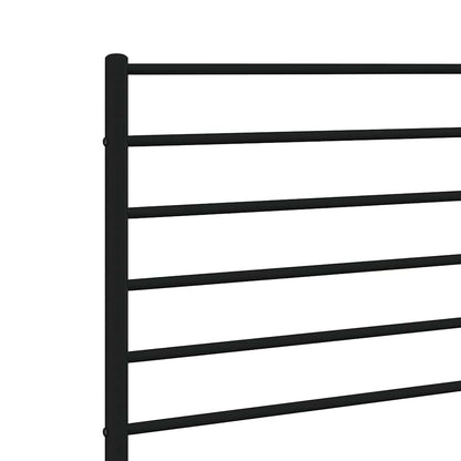 Ersatz-Kopfteil Metall Schwarz 107 cm