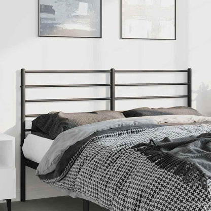 Ersatz-Kopfteil Metall Schwarz 135 cm