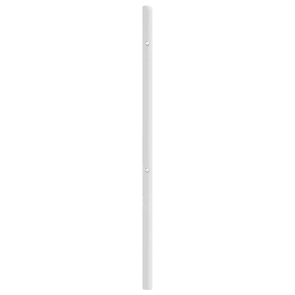 Ersatz-Kopfteil Metall Weiß 180 cm
