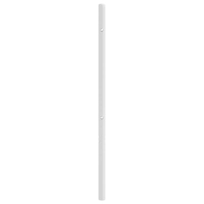 Ersatz-Kopfteil Metall Weiß 200 cm