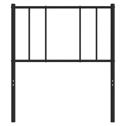 Ersatz-Kopfteil Metall Schwarz 80 cm