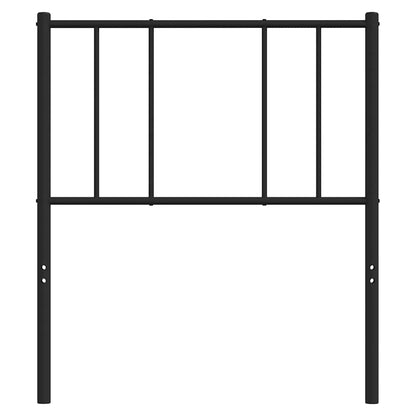 Ersatz-Kopfteil Metall Schwarz 90 cm