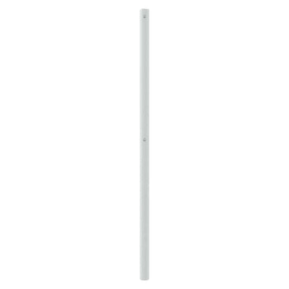 Ersatz-Kopfteil Metall Weiß 180 cm