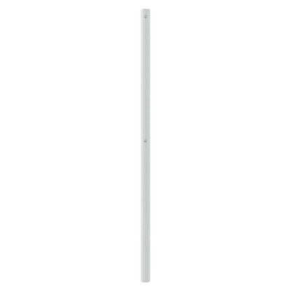 Ersatz-Kopfteil Metall Weiß 193 cm