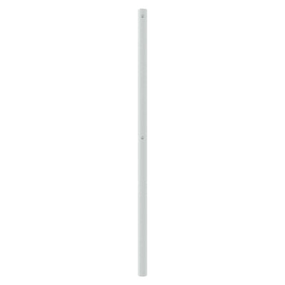Ersatz-Kopfteil Metall Weiß 200 cm