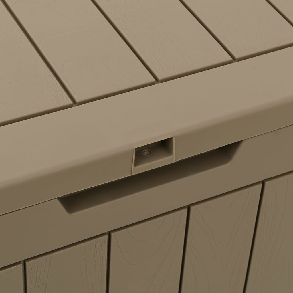 Gartenbox Grau 55,5x43x53 cm Polypropylen