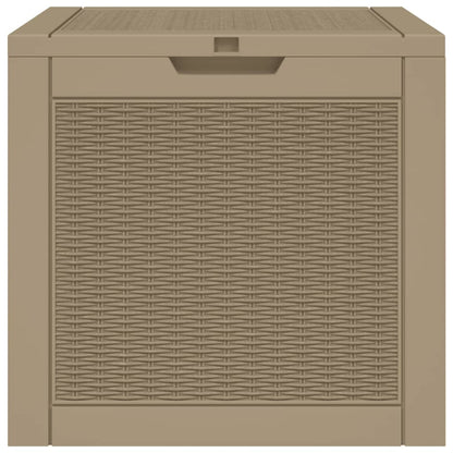 Gartenbox Hellbraun 55,5x43x53 cm Polypropylen