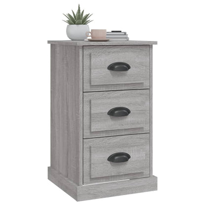 Nachttisch Grau Sonoma 39x39x67 cm Holzwerkstoff