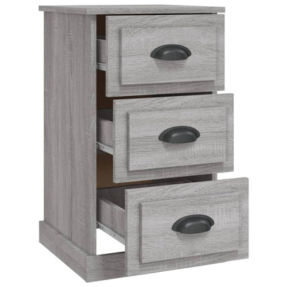 Nachttisch Grau Sonoma 39x39x67 cm Holzwerkstoff