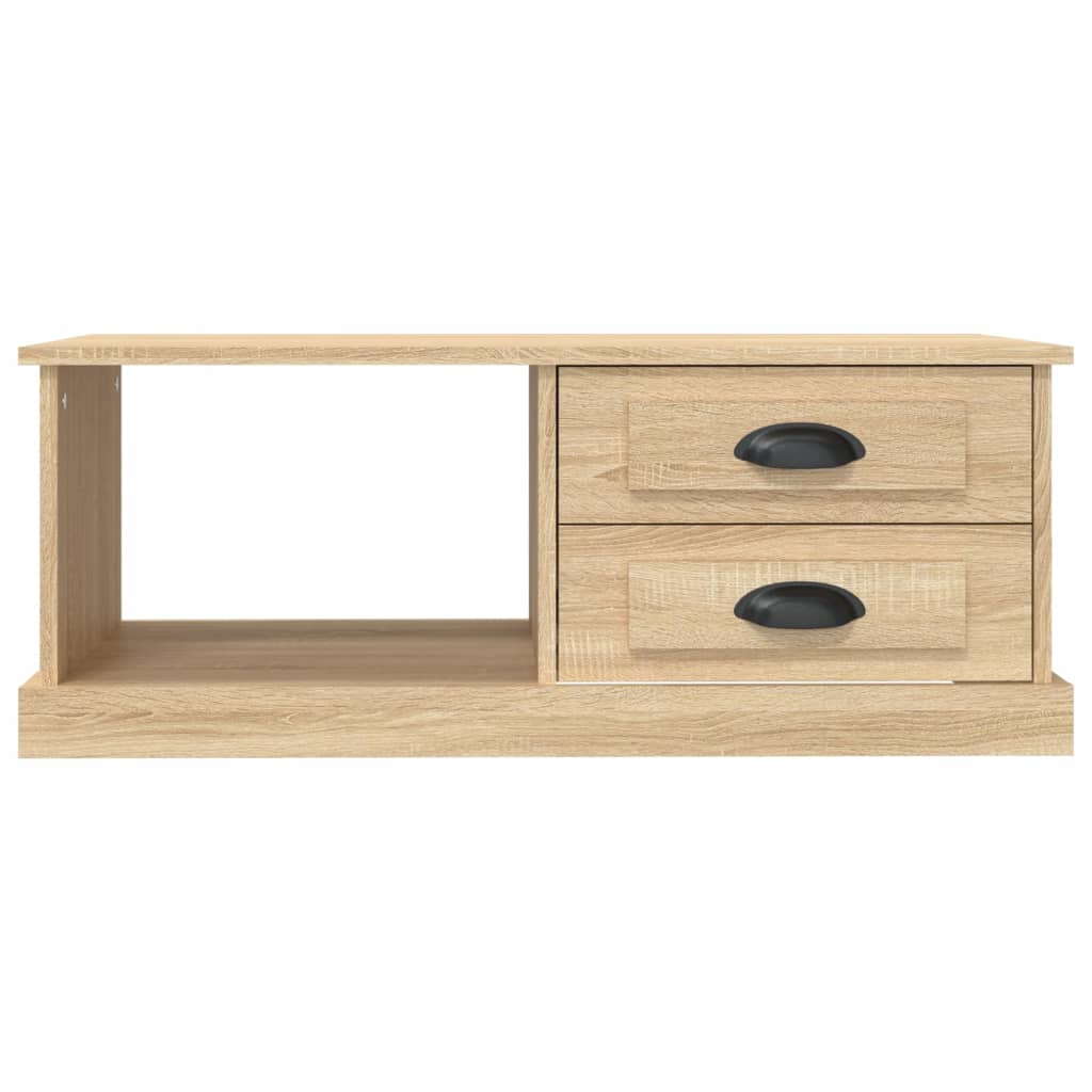 Table basse en chêne Sonoma 90x50x35 cm matériau bois