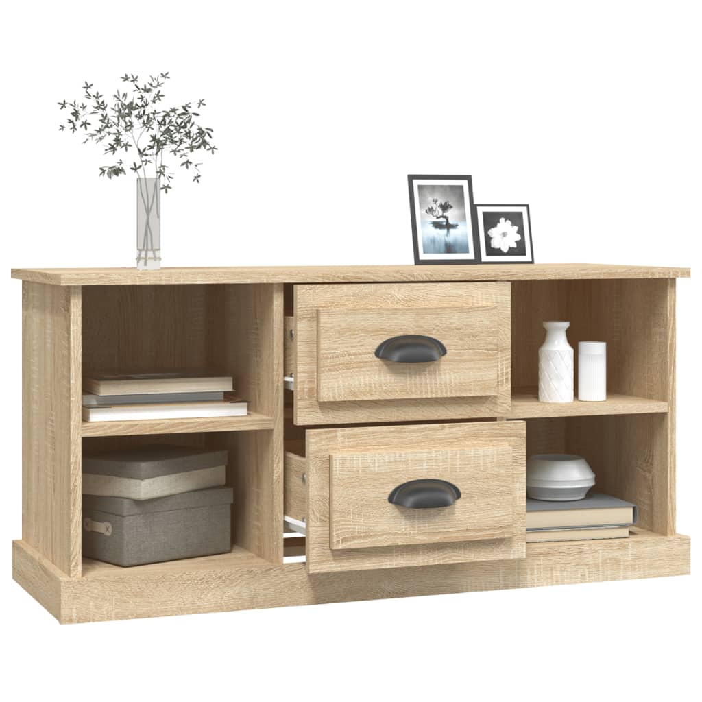 Meuble TV en chêne Sonoma 99,5 x 35,5 x 48 cm, matériau à base de bois