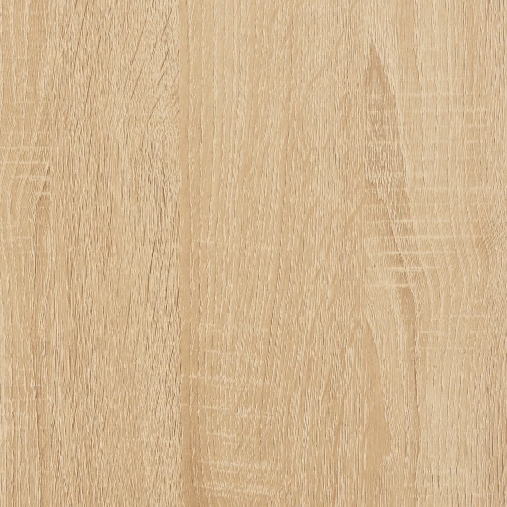 Meuble TV chêne Sonoma 100x35x50 cm matériau bois