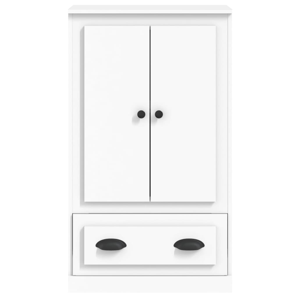 Highboard Weiß 60x35,5x103,5 cm Holzwerkstoff