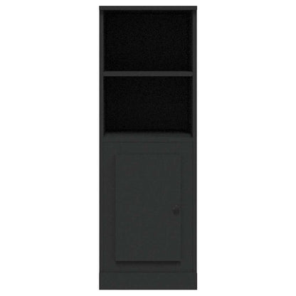 Highboard Schwarz 36x35,5x103,5 cm Holzwerkstoff