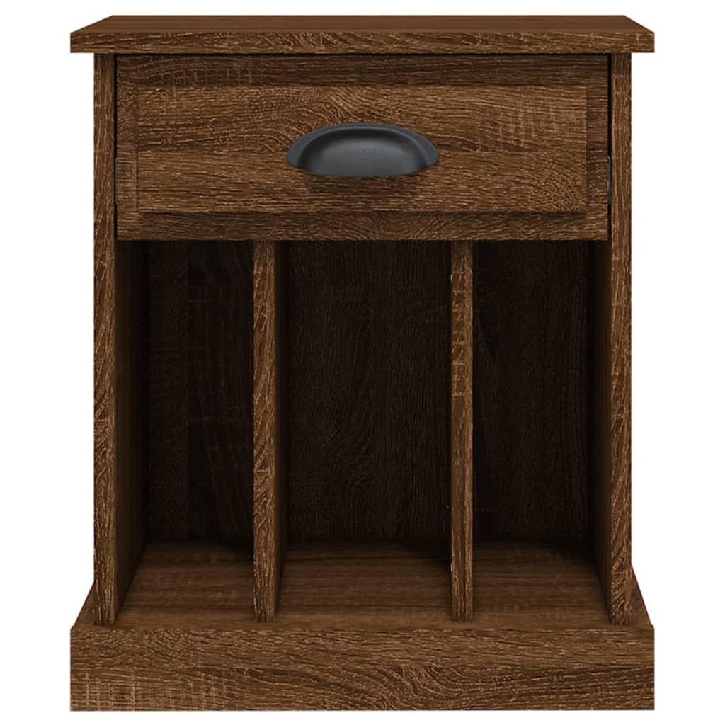 Nachttische 2 Stk. Braun Eichen-Optik 43x36x50 cm