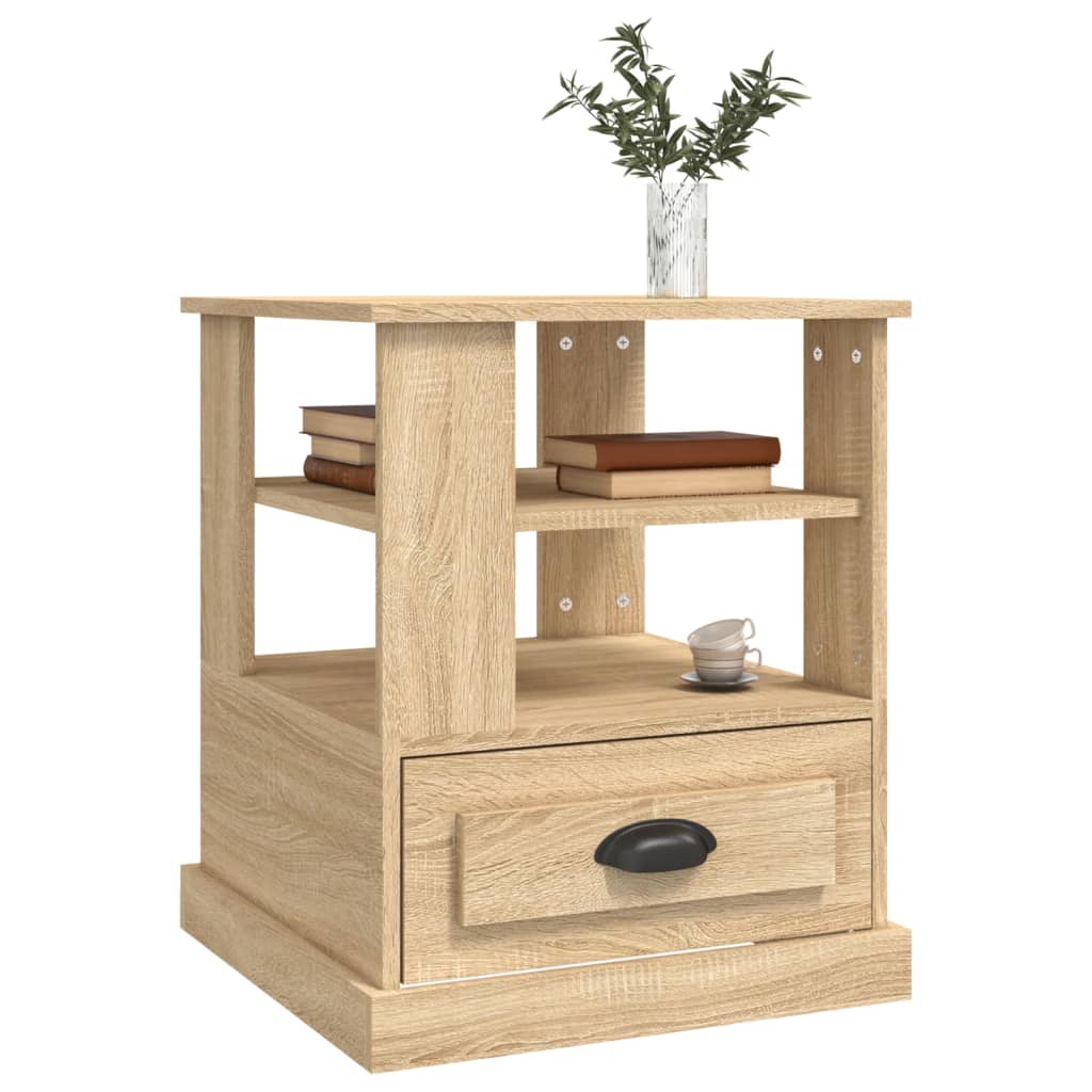 Beistelltisch Sonoma-Eiche 50x50x60 cm Holzwerkstoff