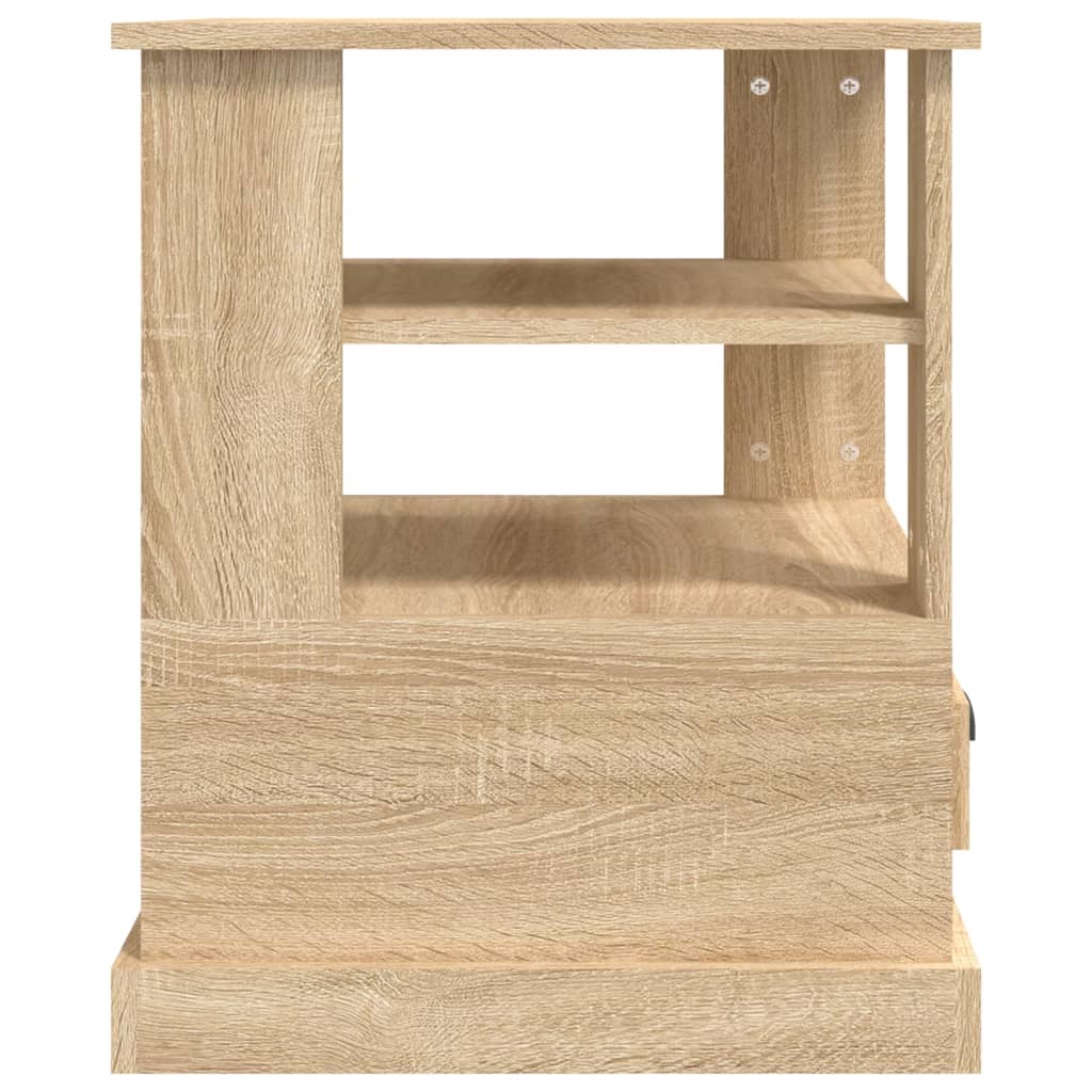 Beistelltisch Sonoma-Eiche 50x50x60 cm Holzwerkstoff