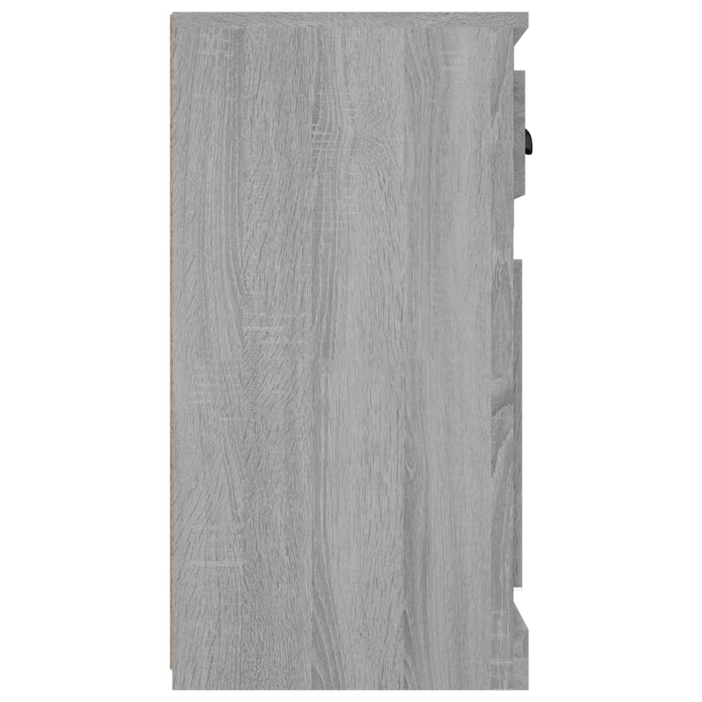 Sideboard Grau Sonoma 70x35,5x67,5 cm Holzwerkstoff