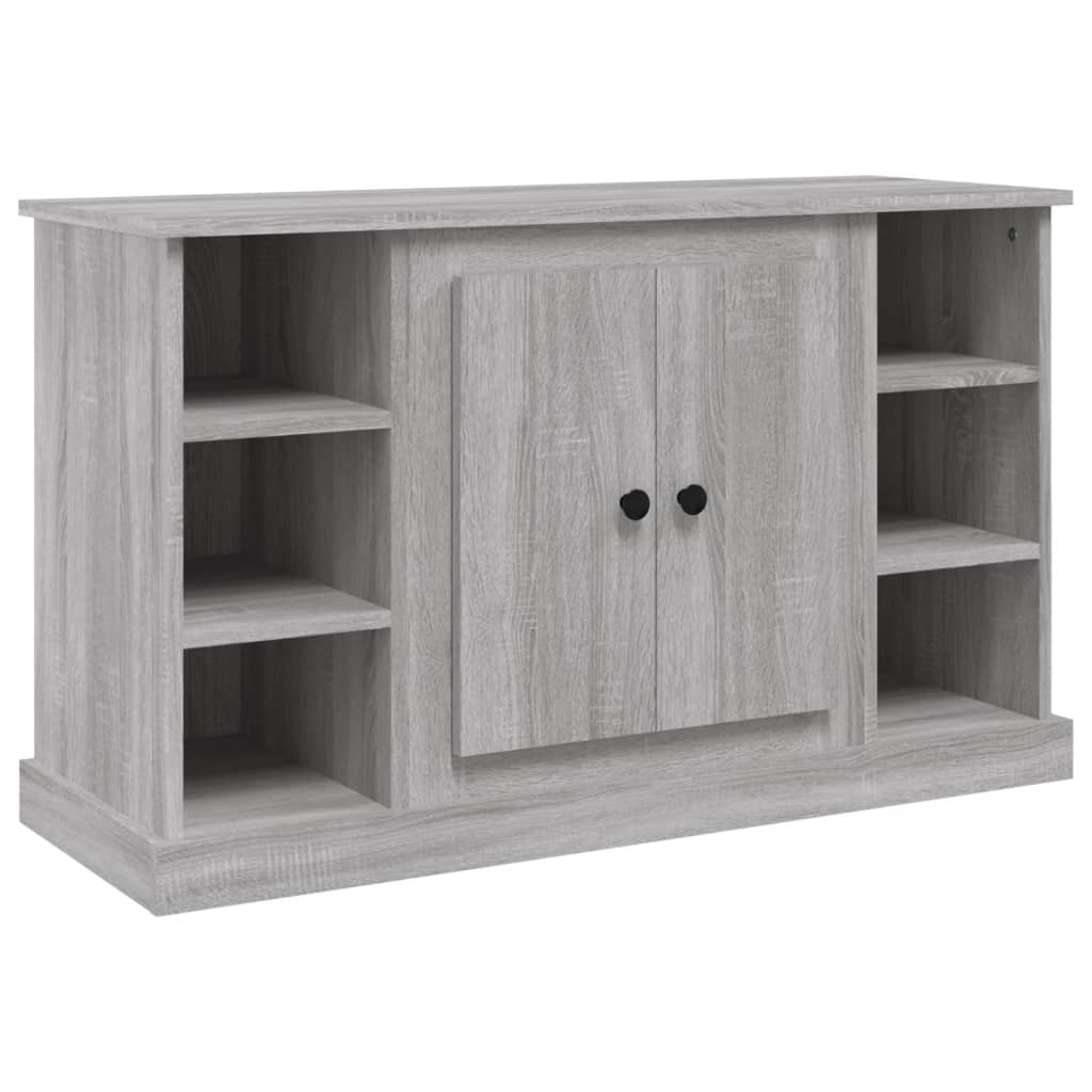 Sideboard Grau Sonoma 100x35,5x60 cm Holzwerkstoff