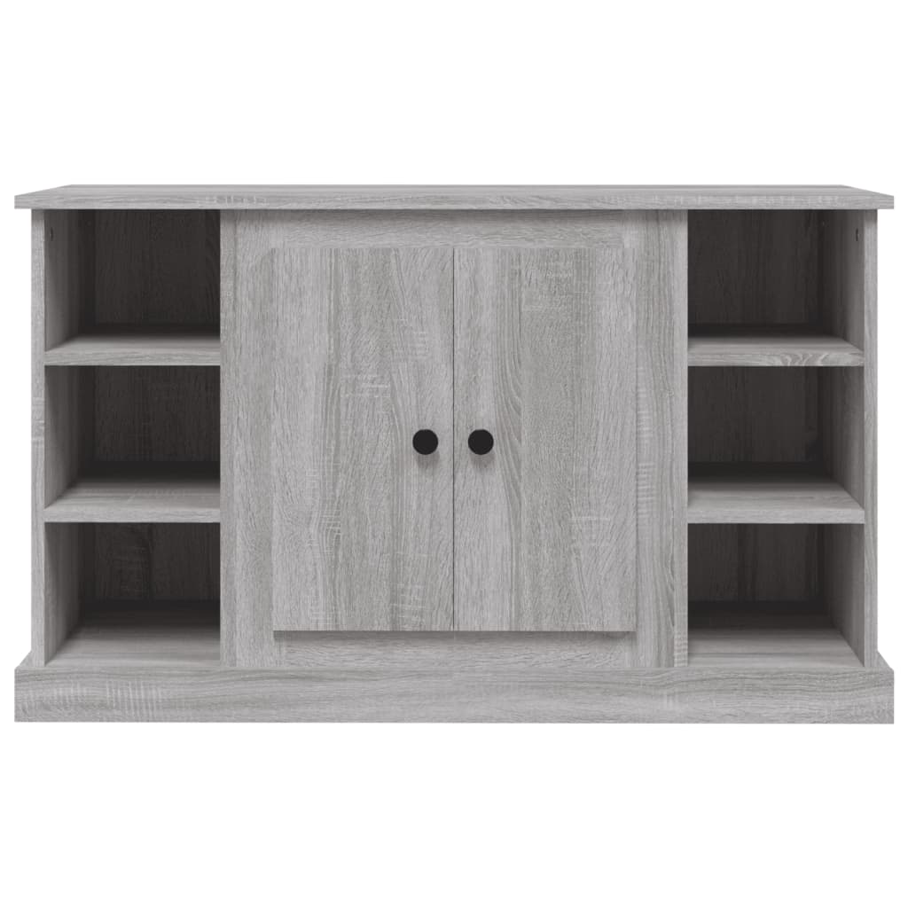 Sideboard Grau Sonoma 100x35,5x60 cm Holzwerkstoff