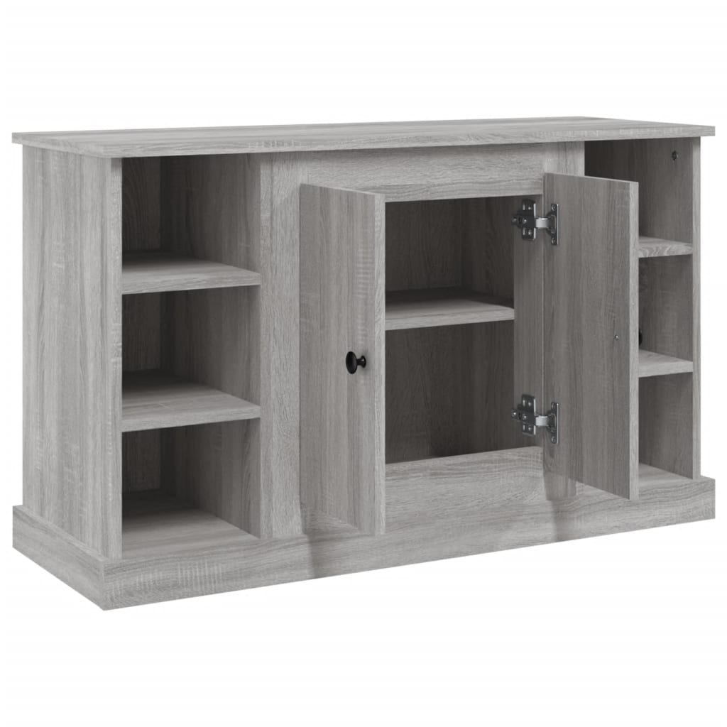 Sideboard Grau Sonoma 100x35,5x60 cm Holzwerkstoff