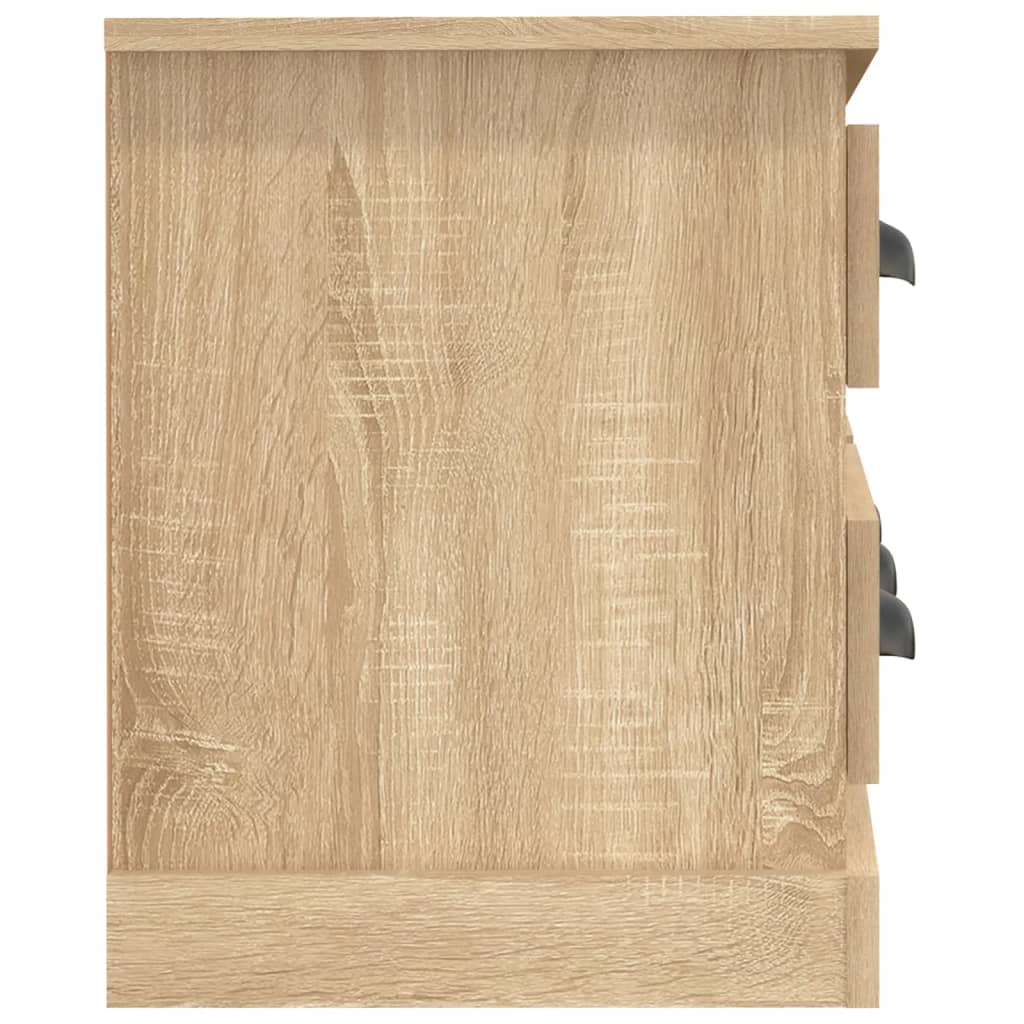Meuble TV chêne Sonoma 100x35,5x45 cm matériau bois