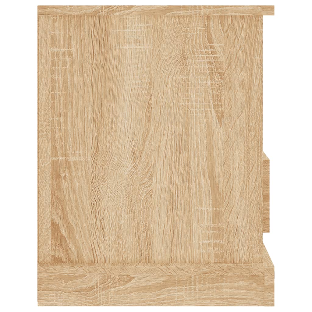 Meuble TV chêne Sonoma 93x35,5x45 cm matériau bois