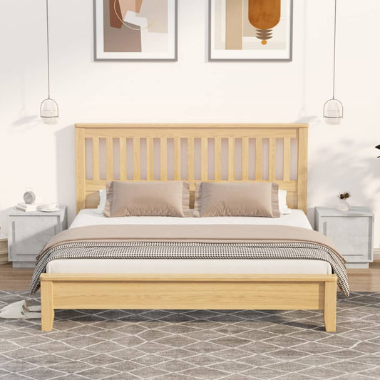 Bedside tables 2 pcs. Concrete grey 44x35x45 cm wood material