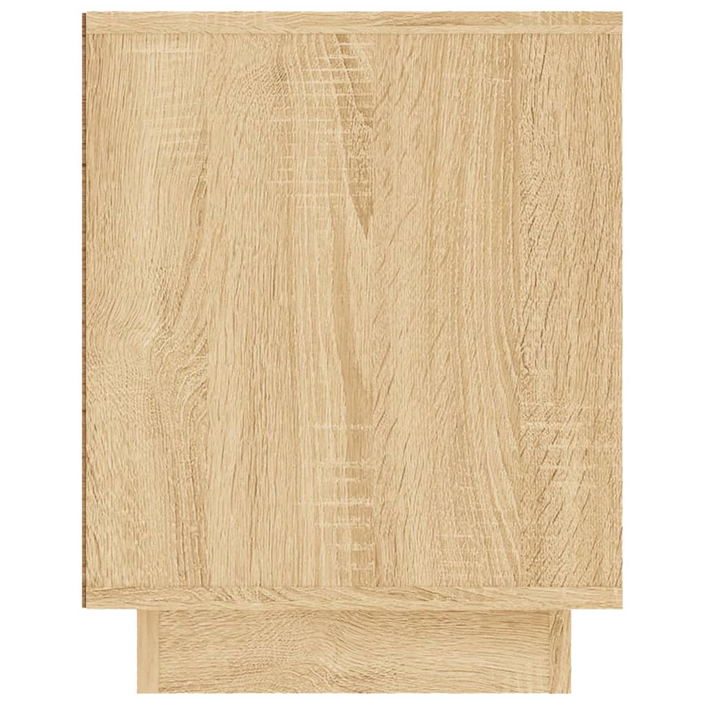 Meuble TV chêne Sonoma 80x35x45 cm matériau bois
