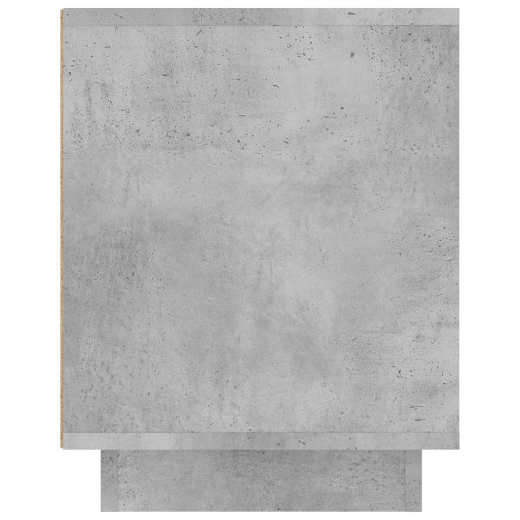 Meuble TV gris béton 102x35x45 cm en bois