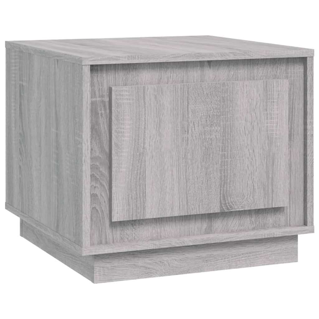 Table basse Sonoma grise 51x50x44 cm en bois