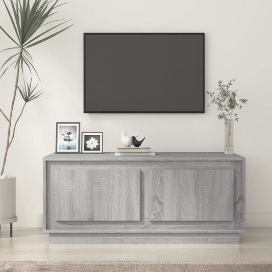 Table basse Sonoma grise 102x50x44 cm en bois