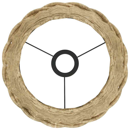 Lampenschirm Braun Ø30x20 cm Korbweide
