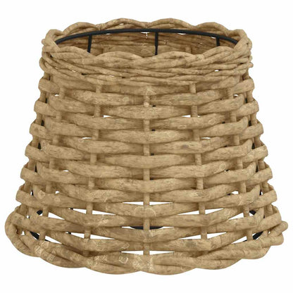 Lampenschirm Braun Ø20x15 cm Korbweide