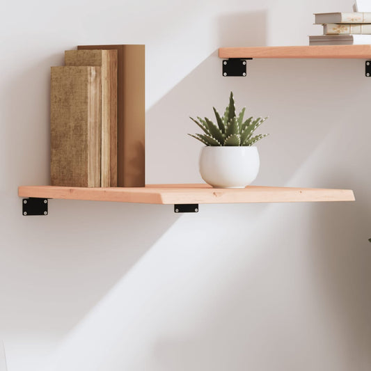 Wall shelf 40x60x2 cm solid oak untreated