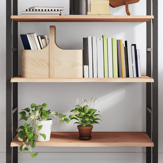Wall shelf 80x60x2 cm solid oak untreated