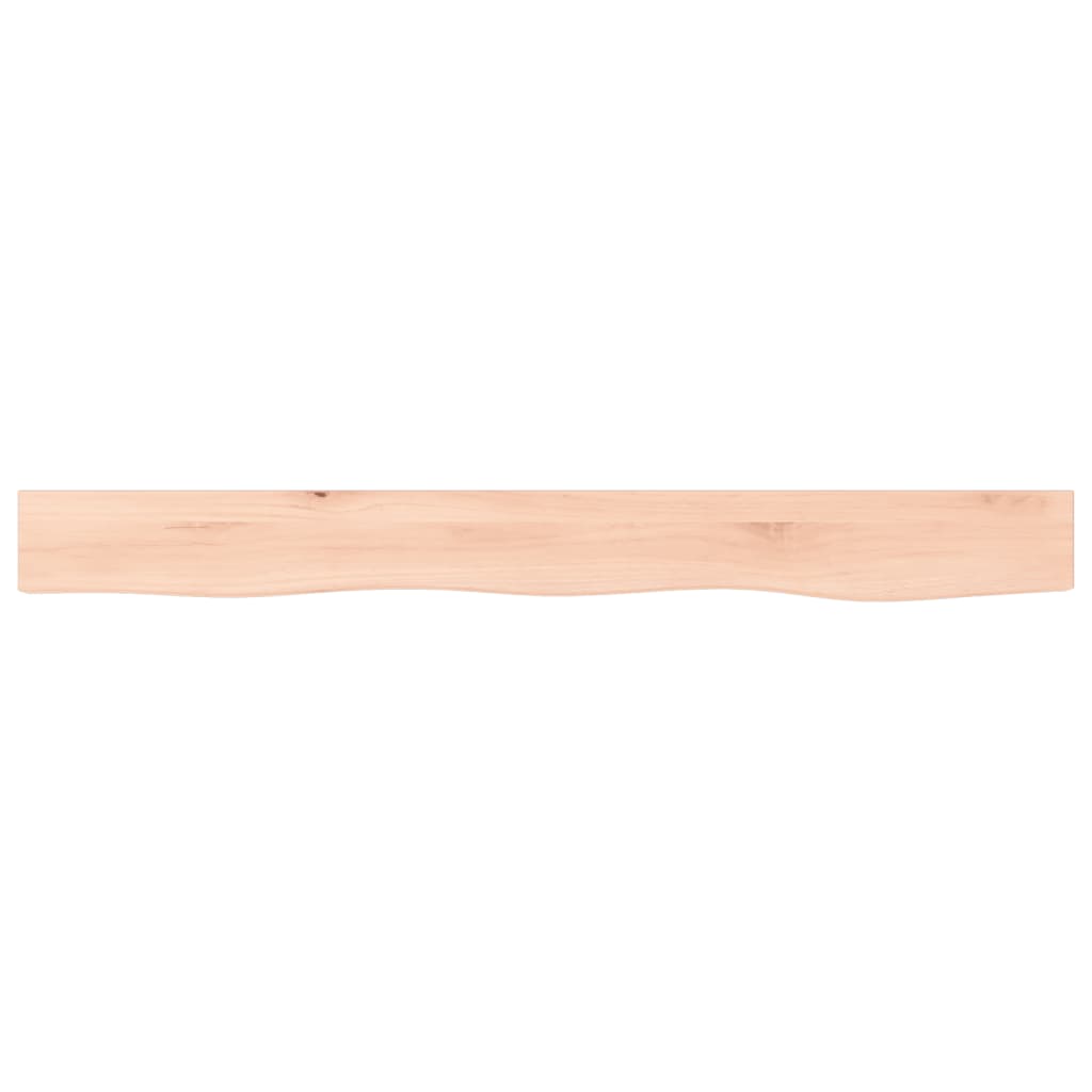 Etagère murale 100x10x6 cm bois de chêne massif non traité