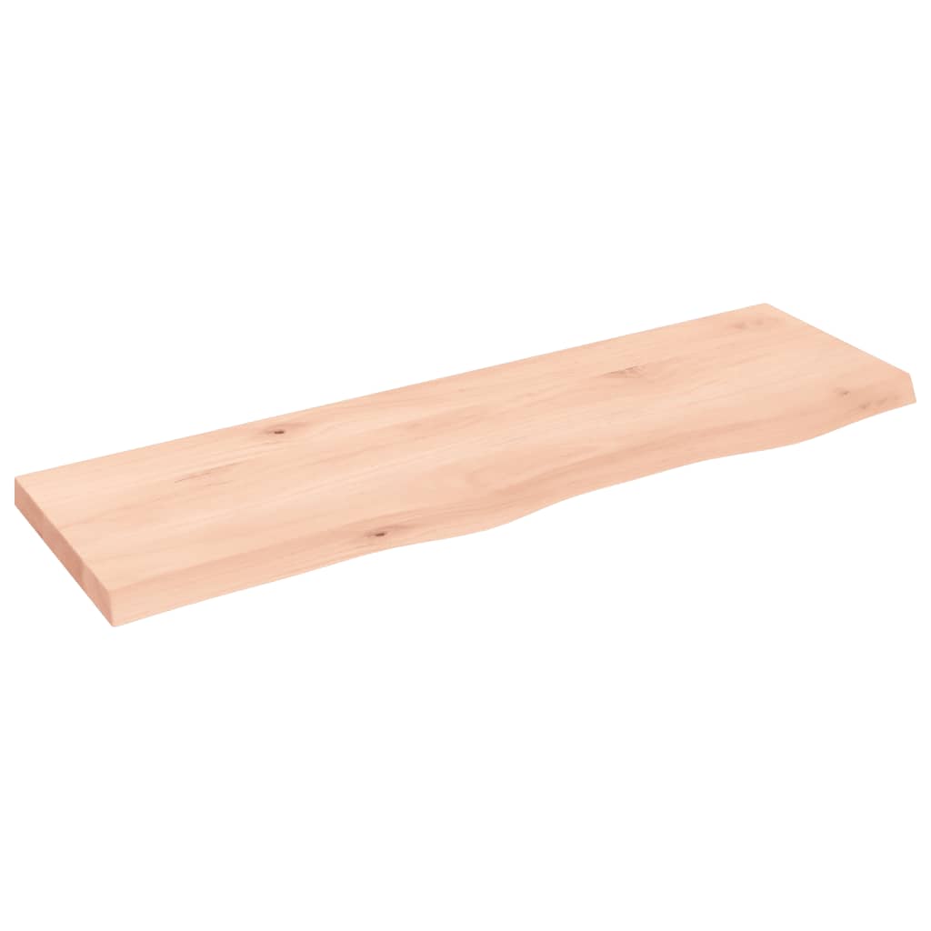 Etagère murale 100x30x(2-4) cm bois de chêne massif non traité